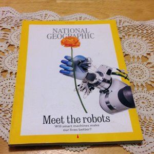National Geographic "Meet the Robots" issue, 09/2020